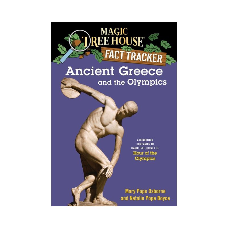 Ancient Greece and the Olympics - (Magic Tree House (R) Fact Tracker) by  Mary Pope Osborne & Natalie Pope Boyce (Paperback), 1 of 2