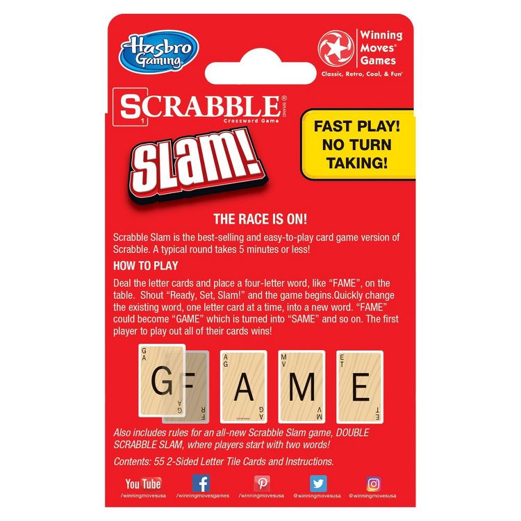 Winning Moves Scrabble Slam Card Game, 2 of 3