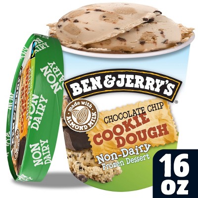 Ben & Jerry's Vegan Ice Cream Chocolate Chip Cookie Dough Frozen Dessert - 16oz