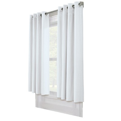 Collections Etc Harmony Elegant Grommet Top Curtain Panel