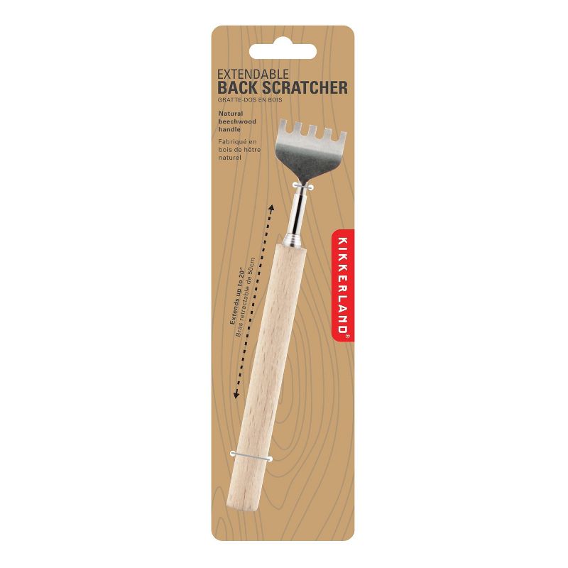 Extendable Back Scratcher with Wood Handle, 2 of 6