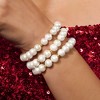 Ross-Simons 9-10mm Cultured Pearl Jewelry Set: 3 Stretch Bracelets With 14kt Yellow Gold - 4 of 4