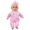 14" Talking Baby In Crib - Pink Bunny - 3 of 4