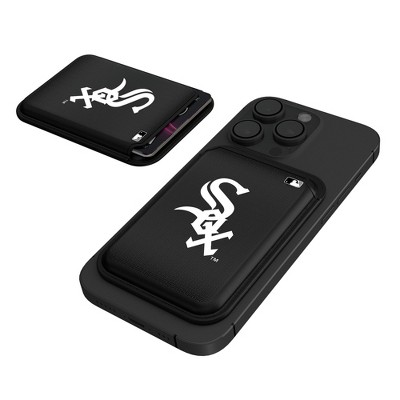 Keyscaper MLB American League Teams Linen Black Magnetic Credit Card Wallet