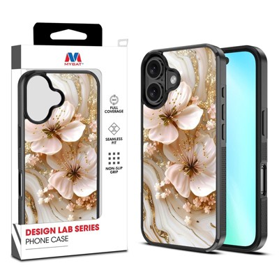 MyBat Design Lab Series Case - Golden Petal Glow