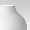Textured Ceramic Vase White - Project 62™ - image 3 of 3