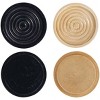 WE Games Wooden Checkers with Stackable Ridges - 2 of 4