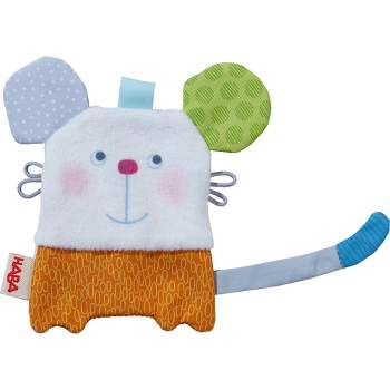 HABA Crackly Mouse Machine Washable Sensory Crinkle Cloth Baby Toy