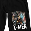 Marvel Universe Publishing Art Archive X-Men Men's Black Sleep Pajama Shorts - 2 of 3