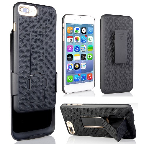 iPhone 8 Plus American Armor Case And Holster Black