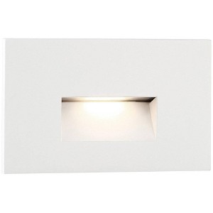 Eurofase 5 1/4" Wide White Recessed Trim LED Step Light - 1 of 1