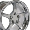 OE Wheels LLC CV05-18095-5475-65C Chrome Wheel Painted (18 x 9.5 inches /5 x 120 mm, 65 mm Offset) - 3 of 3
