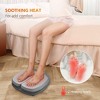 Snailax Foot Massager Machine with Heat, 3 massage modes and 3 levels of intensity, Remote Control - 591 - 3 of 4