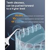 LP221 UVC Sterilizable Cordless Water Flossers for Teeth 335ML Portable OLED Display Dental Flosser with 4 Modes 8 Jet Tips - 2 of 4
