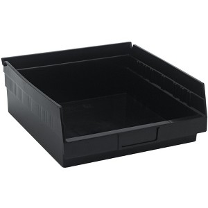 Quantum Storage Systems Economy Shelf Bin, 11-5/8"W X 11-1/8"D X 4"H - 1 of 2
