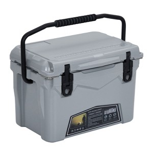 20 Quart Portable Ice Cooler, Insulated Ice Chest Box with Cup Holder, Fish Ruler, Bottle Opener, Portable Leakproof Hard Cooler for Camping, Picnic - 1 of 4