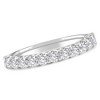 Pompeii3 1Ct TW Round Cut Diamond U Prong Wedding Ring Stackable Band 14k Gold Lab Created - 4 of 4