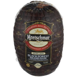 Kretschmar Extra Lean Black Forest Brand Ham - Deli Fresh Sliced - price per lb - 1 of 4