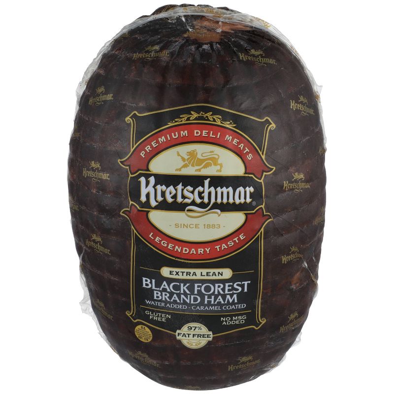 Kretschmar Extra Lean Black Forest Brand Ham - Deli Fresh Sliced - price per lb, 1 of 5