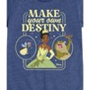 Girls' - Disney Princess - Tiana Make Your Own Destiny Fitted Short Sleeve Graphic T-Shirt - 2 of 4