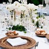 Costway 10 PCS 60'' x 102'' Rectangle Polyester Tablecloth For Home Wedding Restaurant Party WhiteBlackIvory - 4 of 4