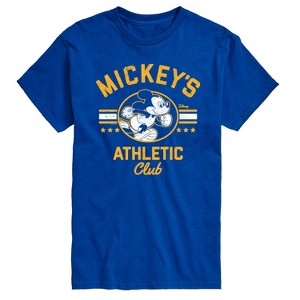 Men's - Disney - Mickeys Athletic Club Short Sleeve Graphic T-Shirt - 1 of 4
