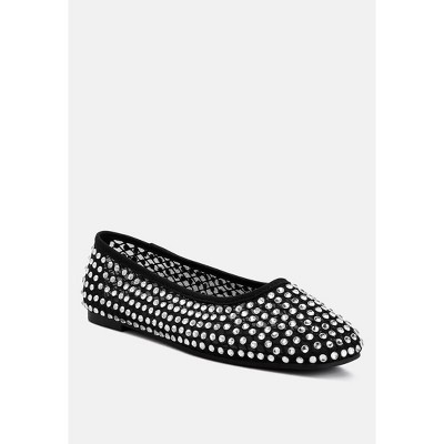 Orson Naked Rhinestone Ballerinas