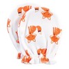 Hudson Baby Infant Boy Cotton Scratch Mittens, Foxes, 0-6 Months - 2 of 4