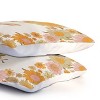 Deny Designs Standard Iveta Abolina Retro Florals 70s Cream Pillow Shams - 3 of 3