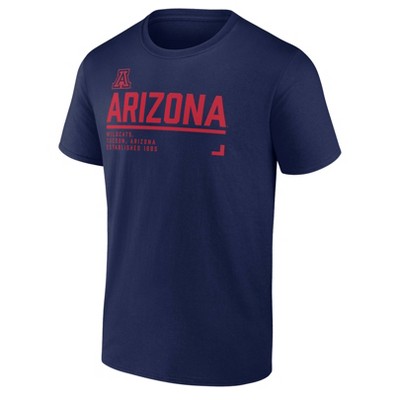 NCAA Arizona Wildcats Adult NCAA Hand Type Short sleeve Triblend T-Shirt,Large,Oatmeal 