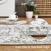 Vintage Floral Washable Runner Rug, Low Pile with Non-Slip Rubber Backing, Ideal for Kitchen, Hallways, Entryway, Living Room, and Bedroom Use. - 3 of 4