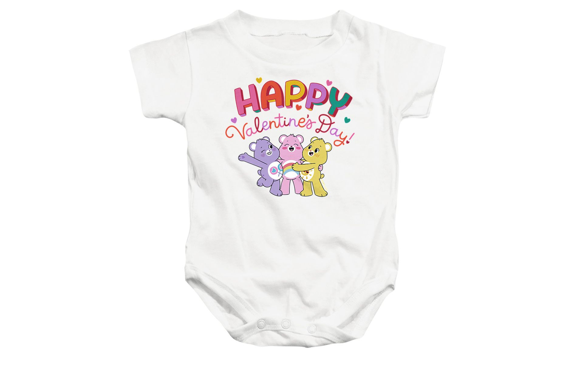 Baby Care Bears Happy Valentine's Day Infant Bodysuit