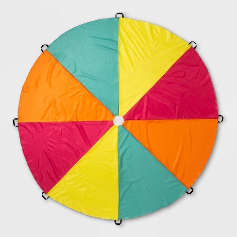 10ft/3m Kids Play Moons & Stars Parachute Outdoor Game Exercise Sports Toy 