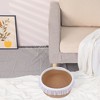 REGALWOVEN Odorless Cotton Rope Handcrafted Compact Size Multiple Use Open Storage Bins 1 Pc - 4 of 4
