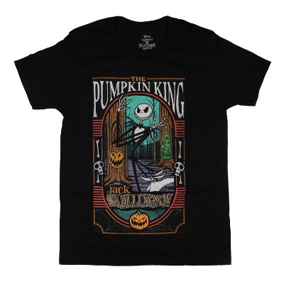 The Nightmare Before Christmas Men's Jack Arch Adult Short Sleeve T-Shirt