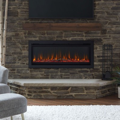 Real Flame 49" Wall-Mount or Recessed Electric Fireplace Insert