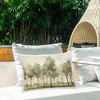 Stupell Industries Gentle Walk in Forest Grove Outdoor Decorative Throw Pillow, 14 x 20 - 3 of 3