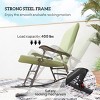 Maggift Patio Accent Chairs, Rocking Chair, Rocker High Back Garden Seat For Indoor Outdoor, Green, 27.6"*42.9"*36.5" - 4 of 4
