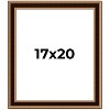 PosterPalooza | Weathered Gold Picture Frame - UV Acrylic, Foam Board Backing, Hanging Hardware - 2 of 4