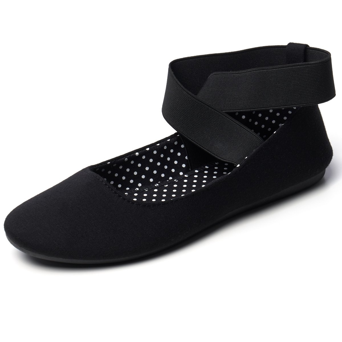 Женские туфли Alpine Swiss Peony Ballet Flats Shoes For Women Elastic Ankle Strap Flats Round Closed-Toe Slip On Loafers Padded for Comfort Runs Small — фото 6