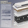 YUNZII YZ98 Gasket Mechanical Keyboard, RGB LED Backlit - 4 of 4