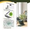 Dovelina Modern Rectangular Aluminium Fine Edge Black Hanging Mirror Decorative Wall Mirror - 3 of 4