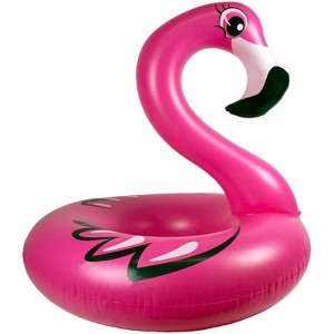 Poolmaster 48'' Flamingo Swimming Pool Tube Float - 1 of 4