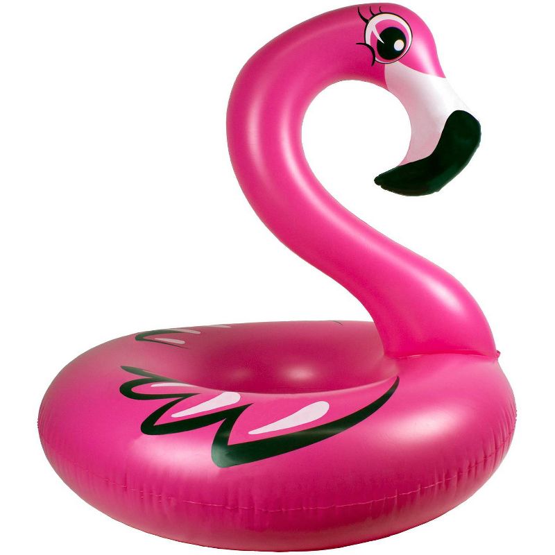 Poolmaster 48&#39;&#39; Flamingo Swimming Pool Tube Float, 1 of 5