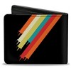 Adult Star Wars Logo and X-Wing Starfighter Stripe Bi-Fold Wallet - 2 of 3