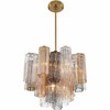 Crystorama Lighting Addis 4 - Light Chandelier in  Aged Brass - 2 of 4