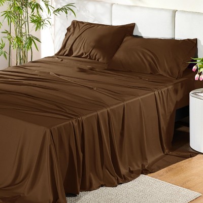 Bedsure | Rayon Derived from Bamboo Sheet Set Stay Cool & Comfy