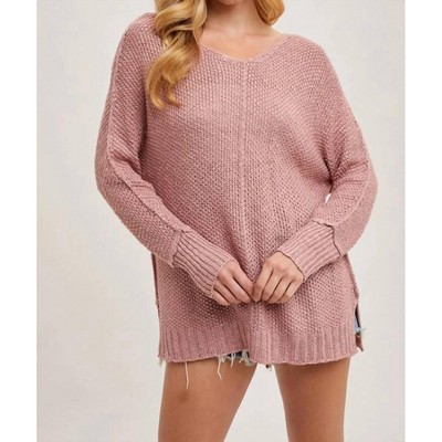 Women's Reverse Seam Sweater - BluIvy