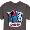 Men's - Marvel - Friendly Neighborhood Spider-Man Suits Short Sleeve Graphic T-Shirt - 2 of 4