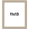 PosterPalooza | 11x13 Thin Barnwood Picture Frame, UV Acrylic, 2 Finishes - Grey and Black - 2 of 4